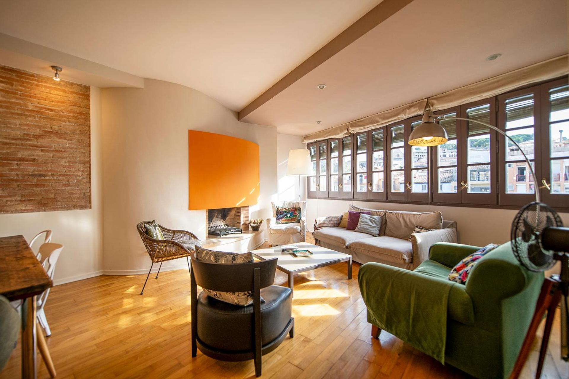 Sleep & Stay Luxury Top Floor Apt With Terrace Χιρόνα Εξωτερικό φωτογραφία
